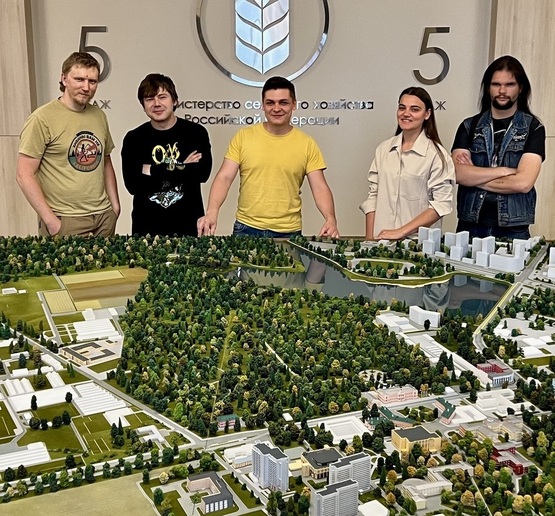 Макет Тимирязевской академии Макет Тимирязевской академии