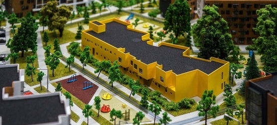 Макет детского сада Макет детского сада